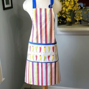 APRON, great for Tocco night. Big front pocket, With peppers across it Good used